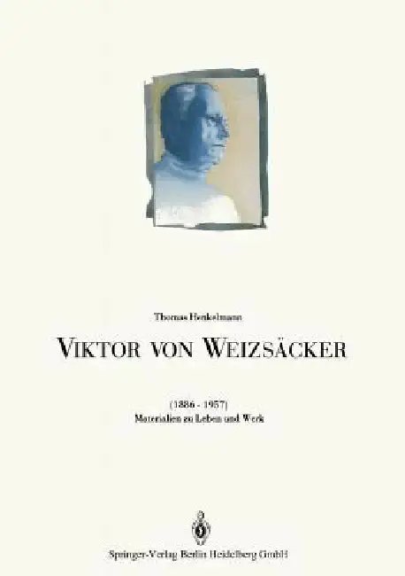 Cover of Viktor Von Weizsäcker (1886-1957)