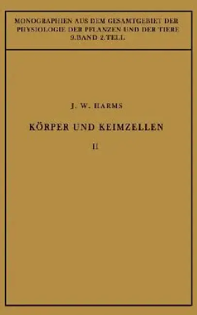 Cover of Körper Und Keimzellen