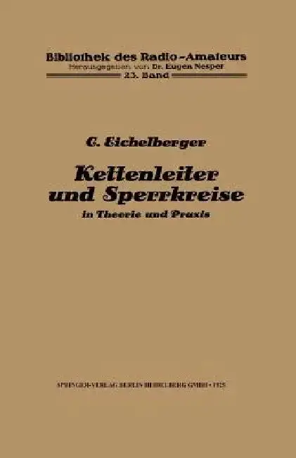 Cover of Kettenleiter Und Sperrkreise