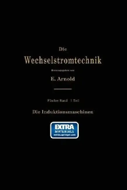 Cover of Die Asynchronen Wechselstrommaschinen