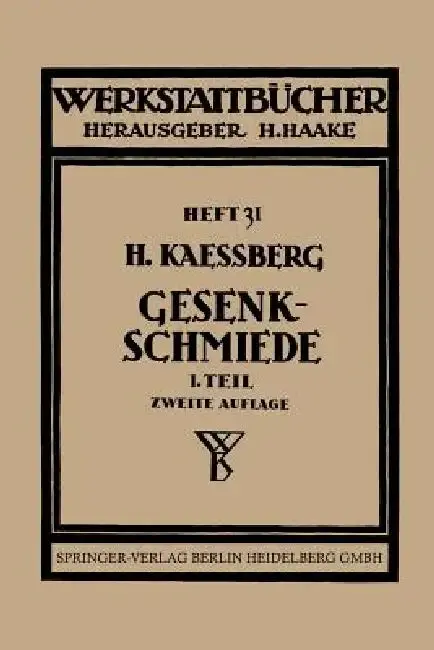 Cover of Gesenkschmiede