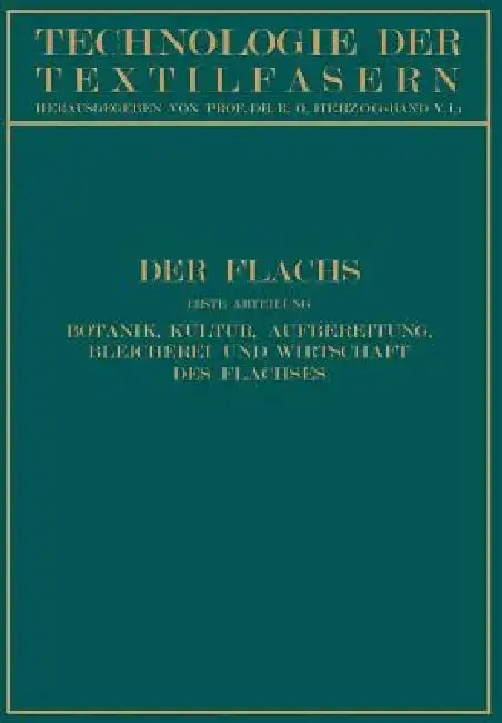 Cover of Der Flachs