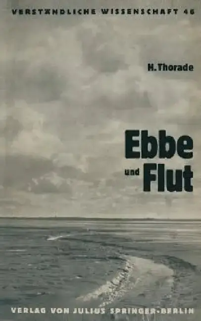 Cover of Ebbe Und Flut