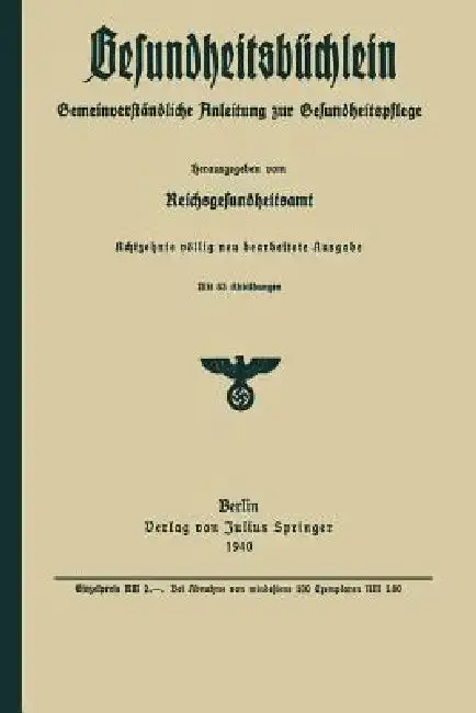 Cover of Gesundheitsbüchlein