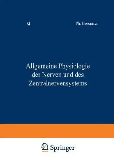 Cover of Handbuch Der Normalen Und Pathologischen Physiologie