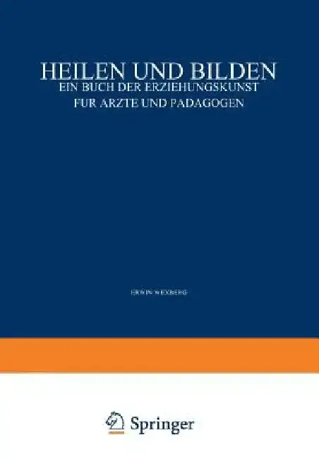 Cover of Heilen Und Bilden