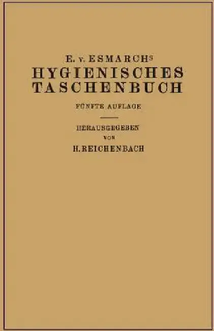 Cover of Hygienisches Taschenbuch