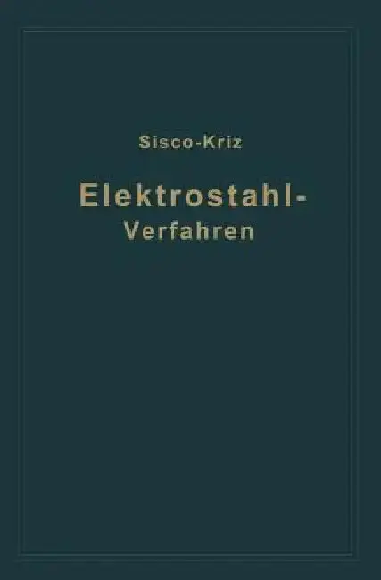 Cover of Das Elektrostahlverfahren
