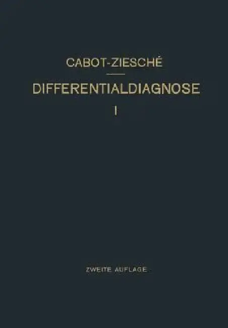 Cover of Differentialdiagnose
