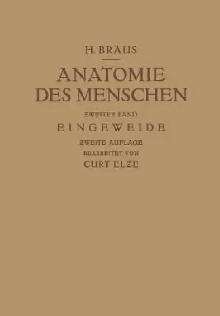 Cover of Anatomie Des Menschen