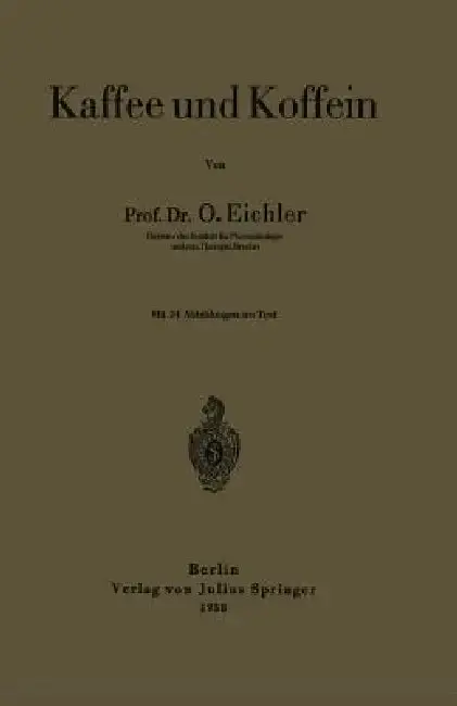 Cover of Kaffee Und Koffein