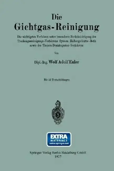 Cover of Die Gichtgas-Reinigung