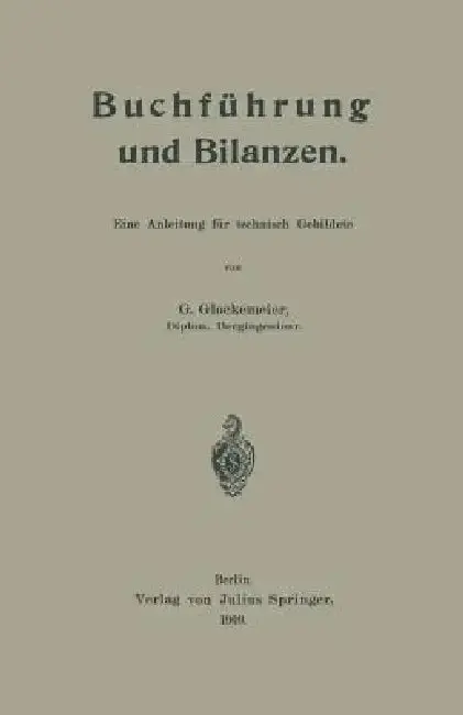 Cover of Buchführung Und Bilanzen