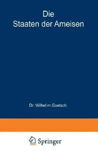 Cover of Die Staaten Der Ameisen