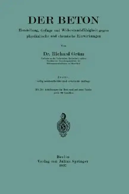 Cover of Der Beton