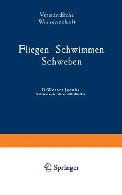 Cover of Fliegen - Schwimmen Schweben
