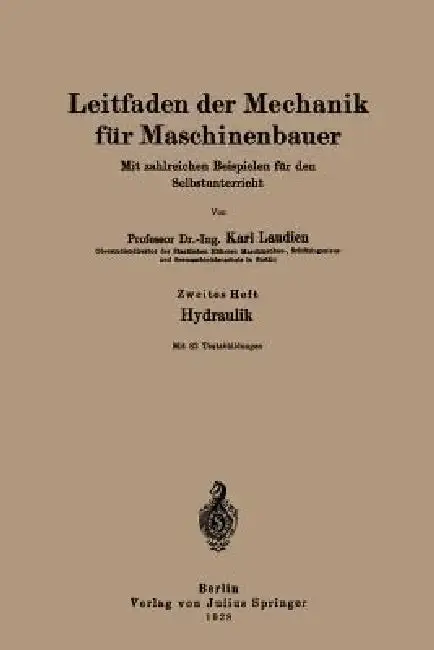 Cover of Leitfaden Der Mechanik Für Maschinenbauer