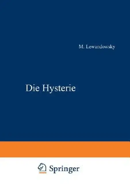 Cover of Die Hysterie