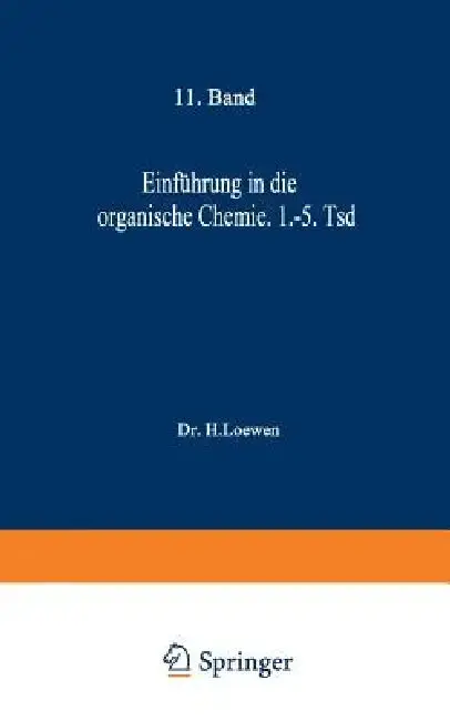 Cover of Einführung in Die Organische Chemie