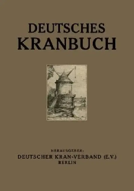 Cover of Deutsches Kranbuch