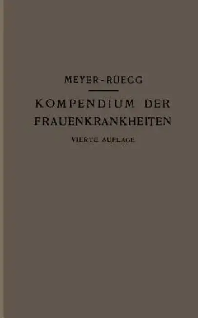 Cover of Kompendium Der Frauenkrankheiten