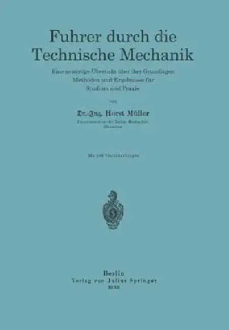 Cover of Führer Durch Die Technische Mechanik