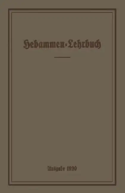 Cover of Hebammen-Lehrbuch