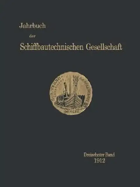 Cover of Jahrbuch Der Schiffbautechnischen Gesellschaft