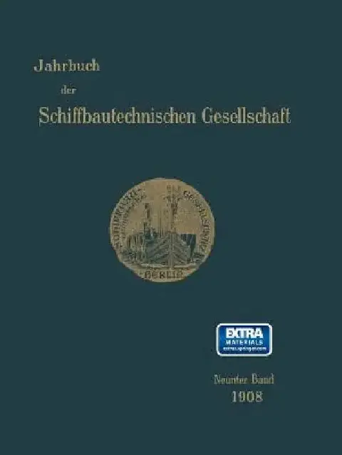 Cover of Jahrbuch Der Schiffbautechnischen Gesellschaft