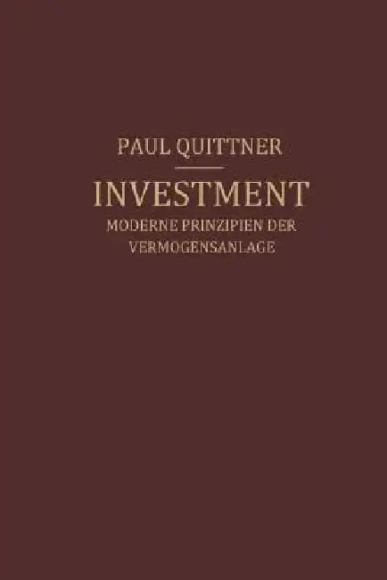 Cover of Investment