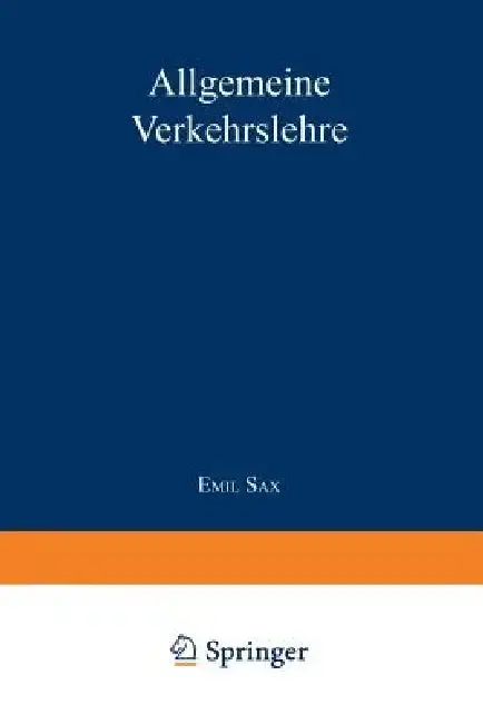 Cover of Allgemeine Verkehrslehre