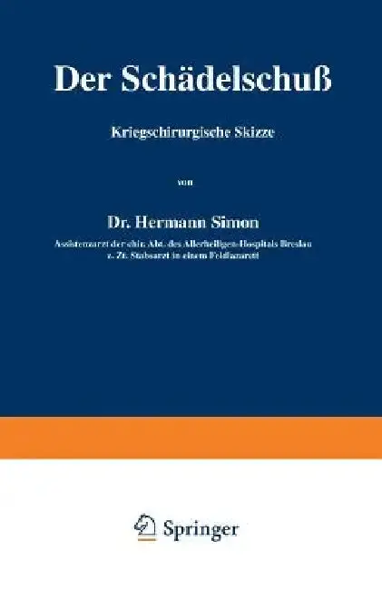 Cover of Der Schädelschuß