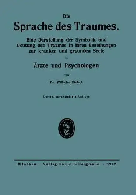 Cover of Die Sprache Des Traumes