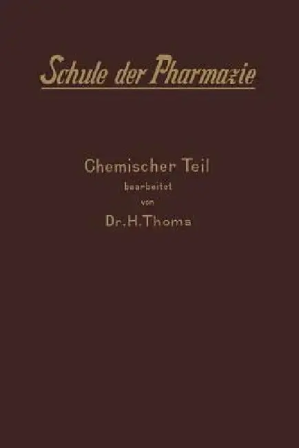 Cover of II. Chemischer Teil