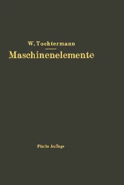 Cover of Maschinenelemente