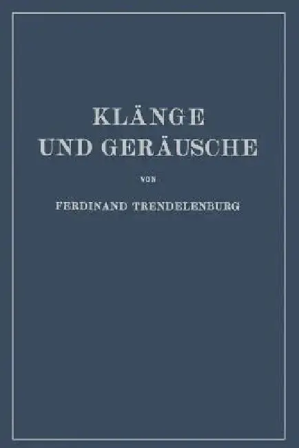 Cover of Klänge Und Geräusche