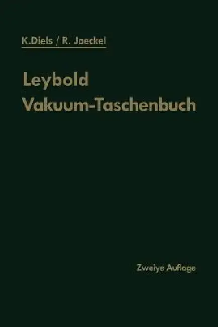 Cover of Leybold Vakuum-Taschenbuch