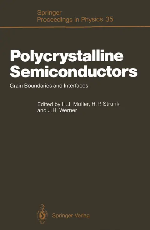 Cover of Polycrystalline Semiconductors