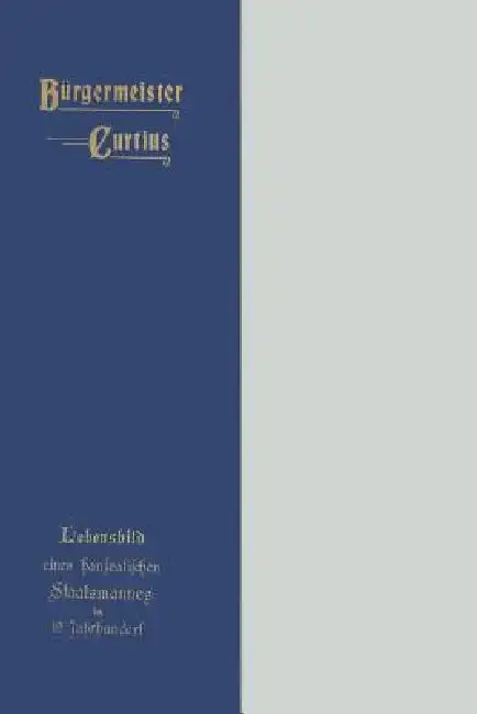 Cover of Bürgermeister Curtius
