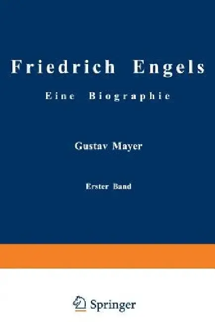 Cover of Friedrich Engels Eine Biographie