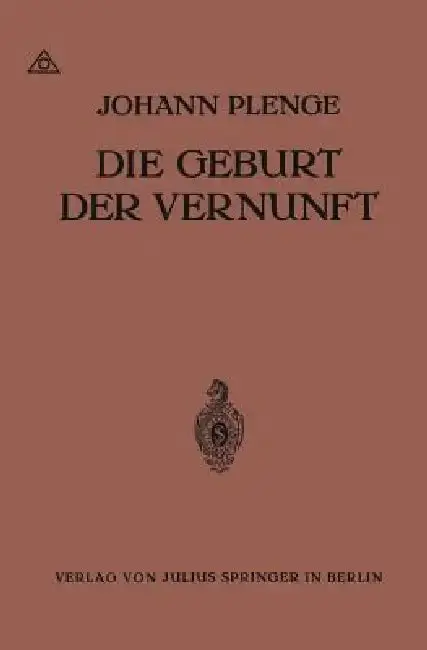 Cover of Die Geburt Der Vernunft