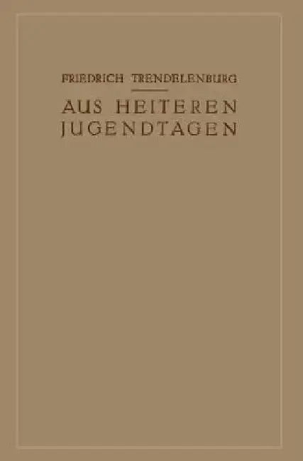 Cover of Aus Heiteren Jugendtagen