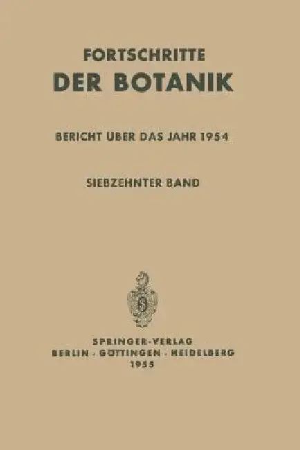 Cover of Bericht Über Das Jahr 1954