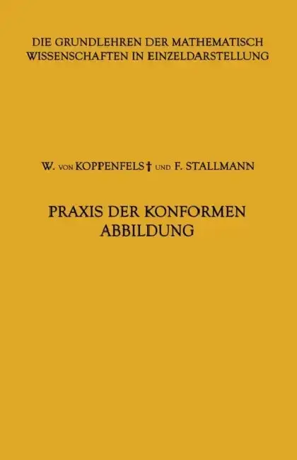 Cover of PRAXIS Der Konformen Abbildung