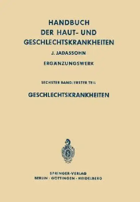Cover of Geschlechtskrankheiten