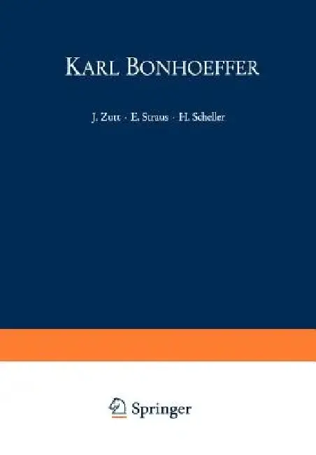 Cover of Karl Bonhoeffer