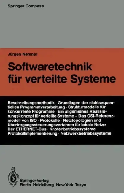 Cover of Softwaretechnik Für Verteilte Systeme