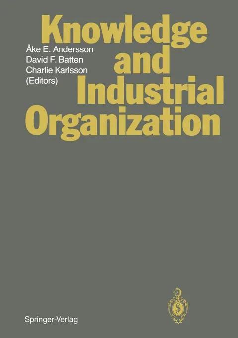 Cover of Knowledge and Industrial Organization