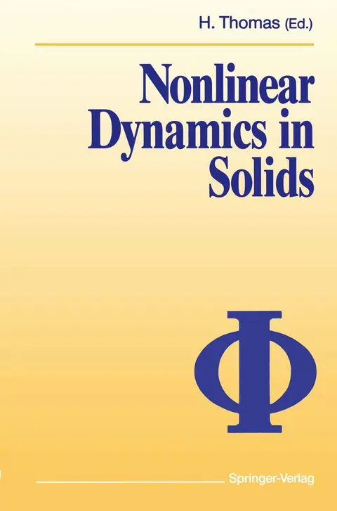Cover of Nonlinear Dynamics in Solids