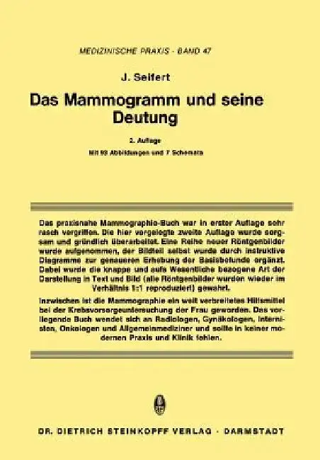Cover of Das Mammogramm Und Seine Deutung